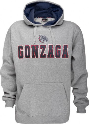 Buy Gonzaga Bulldogs Automatic Fleece Grey Hooded Sweatshirt