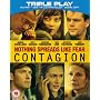 Contagion - Triple Play (Blu-ray + DVD + UV Copy) &hellip <b>Blu-ray</b> ~ Matt Damon
