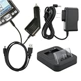 3IN1 BATTERY USB CRADLE + CAR CHARGER FOR PALM CENTRO 690