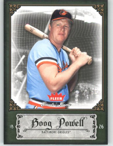 2006 Fleer Greats of the Game #15 Boog Powell - Baltimore Orioles (Baseball Cards)