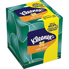 Kleenex Anti Viral Facial Tissue, 75 Count Upright Box Kleenex Anti-Viral Facial Tissue, 75-Count Upright Box (Pack of 27)