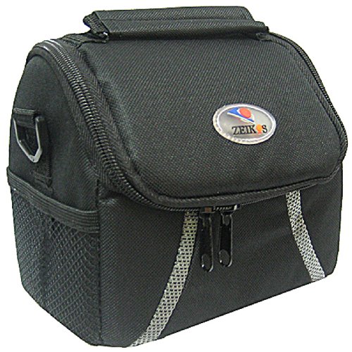 Zeikos ZE-CA38B Deluxe Soft Small Camera and Video Bag