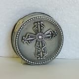 Decorative Metal Cross Measuring Tape