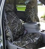 Exact Seat Covers, CH38 LOST AT, 2010-2012 Chevy Silverado and GMC Sierra Double Cab Complete Front and Rear Seat Set Custom Exact Fit Seat Covers, Lost AT Camo Waterproof Endura
