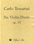 Six Violin Duets, op. 15