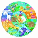 Infantino Puzzle, My 1st World of Animals