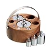 Natural Elements Eight Piece Imperial Weight Set with Stand & Metal Handle