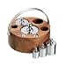 Natural Elements Eight Piece Imperial Weight Set with Stand & Metal Handle