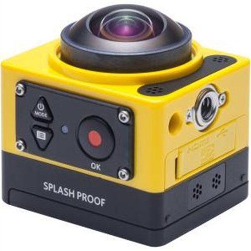 Kodak SP360YL5 360 Degree Action Camera (Yellow)