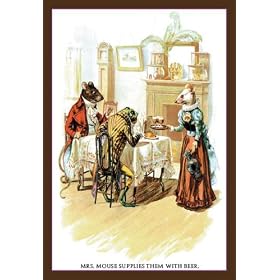 Mrs. Mouse Supplies Them 20x30 poster