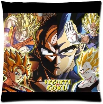 Ur pillowcase dragon ball z supersonic warriors 3 Custom Pillow Case cushion cover 16x16 (Twin sides)