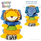 Brainy Baby Flip Around Friend Stacking Elephant / Lion