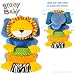 Brainy Baby Flip Around Friend Stacking Elephant / Lion