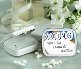 51j6t%2BtNZ8L. SL160  Las Vegas Wedding Sign Personalized Glossy White Hinged Mint   Assembled