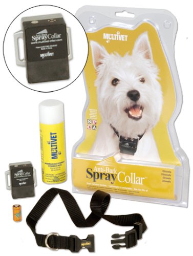 Childrens Toyshop  Pet Supplies : Multivet Gentle Spray Citronella Anti-Bark Collar
