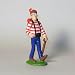 Where's Waldo PVC Figure Made in 1990 By Applause_s-1