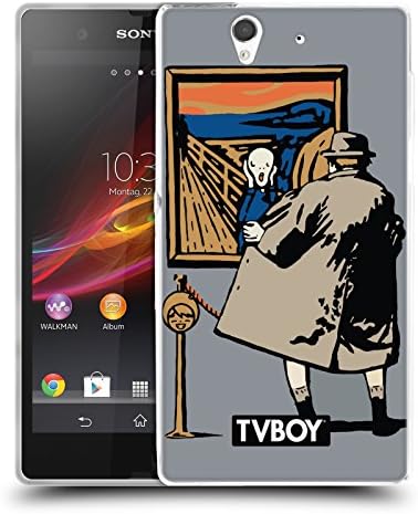 Official TVBOY The Scream Urban Celebrities Soft Gel Case for Sony Xperia Z / C6603 / C6602