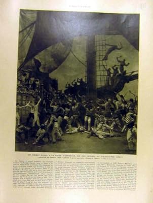  1930 人の海軍戦闘のフリゲート艦の Eigtheenth 世紀の海賊