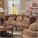 Regency Park Love Seat By Coaster Furniture With Silver Shipping