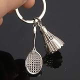 Badminton Keychain