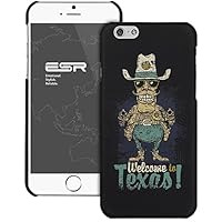 iPhone 6 Case, ESR Illustrators Series Protective Case Bumper[Anti-Slip] [Good Grip] with Aesthetic Print Hard Back Cover for 4.7 inches iPhone 6 (2014)/iPhone 6s (2015) (Texas Sergeant)) from Electronic Silk Road Corp