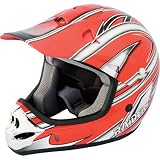 Raider MX-3 Red Small Youth Off-Road Helmet