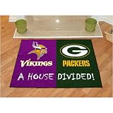 Minnesota Vikings / Green Bay Packers House Divided NFL 