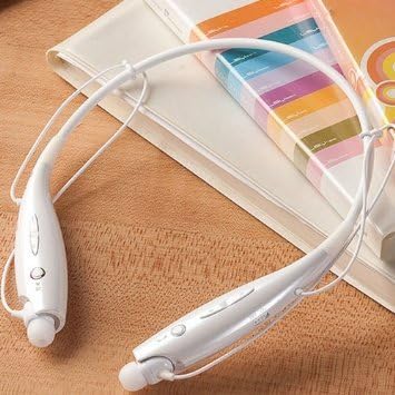 selltop(TM) Wireless Bluetooth Stereo Hi-fi Headset for Lg Samsung Iphone HTC Hbs-730 White
