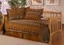 Mission Daybed With Link Spring And Trundles