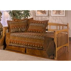 Mission Daybed With Link Spring And Trundles