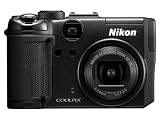 Nikon Coolpix P6000 13.5MP Digital Camera with 4x Wide Angle Optical Vibration Reduction (VR) Zoom