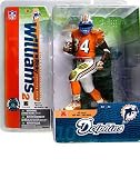 McFarlane Toys NFL Sports Picks Series 10 Action Figure Ricky Williams (Miami Dolphins) Orange Jersey Variant