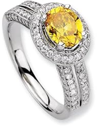 14kw Emma Grace Oval Cultured Diamond Ring