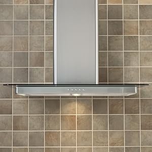 Mozetta Series 36\” Wall Mount Range Hood – 550 CFM – Stainless Steel