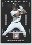 2008 Donruss Elite Extra Edition Baseball Card - Rolando Gomez Los Angeles Angels - Shipped In A Protective ScrewDown Display Case!