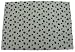 Dry Mate 20 inch x 28 inch Grey Paws Print Litterbox Mat  CLMG2028P
