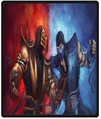 Best Design Mortal kombat scorpion Blanket Throw Bedding/Baby/Travel Blanket(50 x 60 Inches) FP-0014086