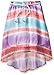 Amy Byer Big Girls' Printed High Low Skirt