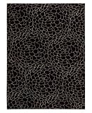 Calvin Klein Camilla CK11-LS12 Black Area Rug, 7' 9 x 10' 10