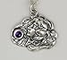 A Rare Sterling Silver Victorian Goddess Accented title=