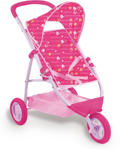 Imagen 1 de Famosa Nenuco Stroller con capota - Sillita de paseo para muñecos Nenuco con capota y bandeja inferior