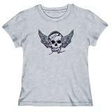 T-Shirt Womens Heather Gray  Bermudian down to the bones  Countries