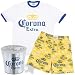 Corona Boxer Shorts and T-Shirt Set for Men