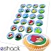 24x Angry Birds Edible Cake Toppers (Birthday Cupcake Topper by eShack)