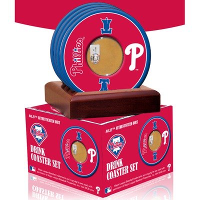 Mlb Philadelphia Phillies Coasters (set Of 4) Picture