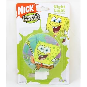 Sponge Bob Square Pants Night Light - Joyful