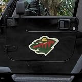Minnesota Wild 11.5" x 12" Team Logo Car Magnet