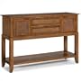 Home Styles Jamaican Bay Side Board Server in Soft Mahogany