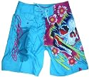 Ed Hardy Swimwear Boardershort Beautiful Ghost Aqua