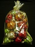 Set of 25 Multi Color Shatterproof Ball Christmas Ornaments #826492